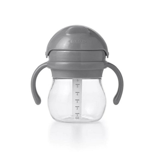 OXO Transitions Kubek ze Słomką 4m+ Grey
