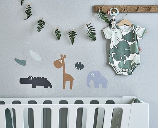 Done By Deer Tiny Tropics Naklejki Ścienne