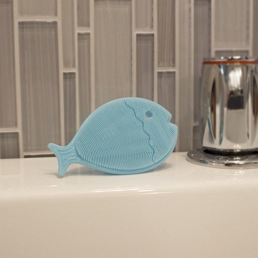 Innobaby Myjka Silikonowa Mini Rybka Aqua