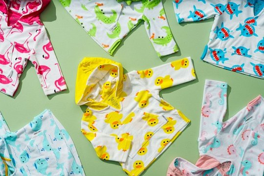 Zoocchini Poncho Kąpielowe Aligator S/M