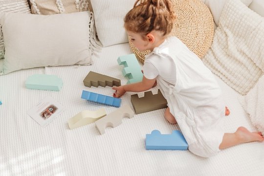 Moes Klocki Piankowe do Zabawy Sky