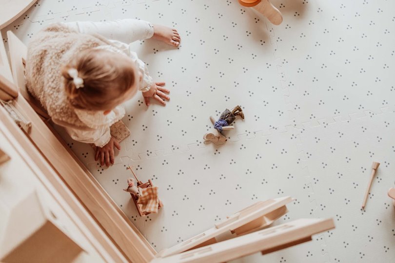 Play&Go TILOO Dwustronna Mata Piankowa 3w1 Numbers