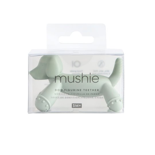 Mushie Gryzak silikonowy figurka Piesek