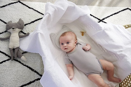 Tineo Poduszka Dla Niemowlaka Little Wolf