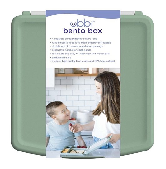 Ubbi Lunchbox Bento Sage