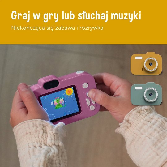 Zazu Fun Aparat Cyfrowy dla Dzieci Green