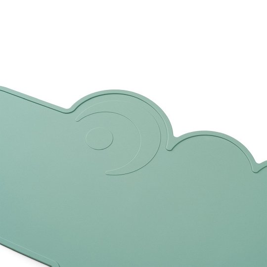 Done by Deer Silikonowa Podkładka na Stół Krokodyl Croco Green