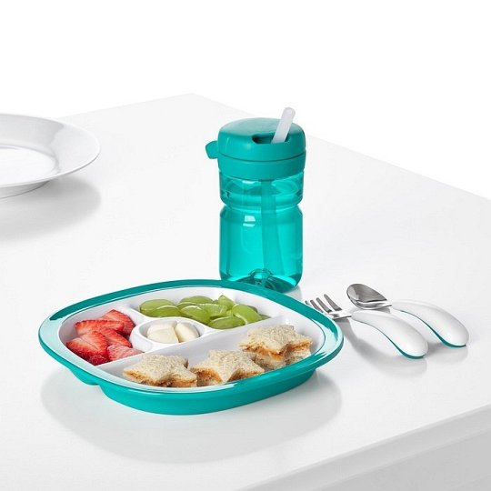 OXO Sztućce Metalowe 12m+ Teal