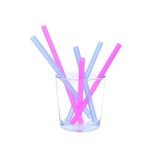 Silikids Słomki Silikonowe Cobalt/Berry