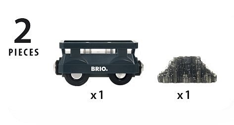 BRIO World Świecący Wagon ze Złotem