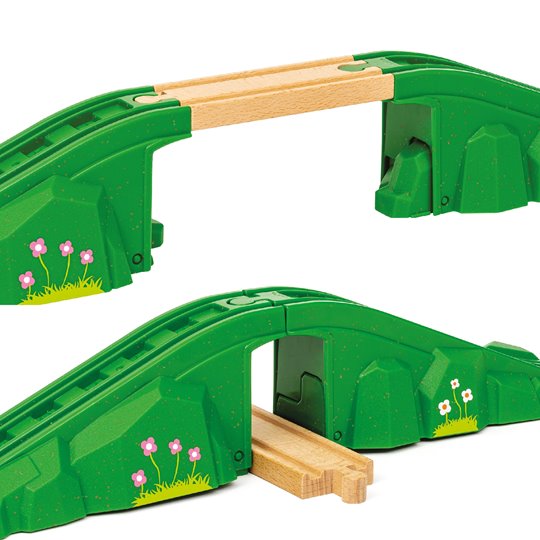 BRIO World Most Modułowy do Kolejki Drewnianej