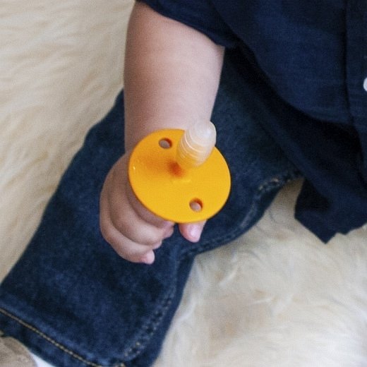 ZoLi Chubby Gummy Gryzak Green Orange 2 sz