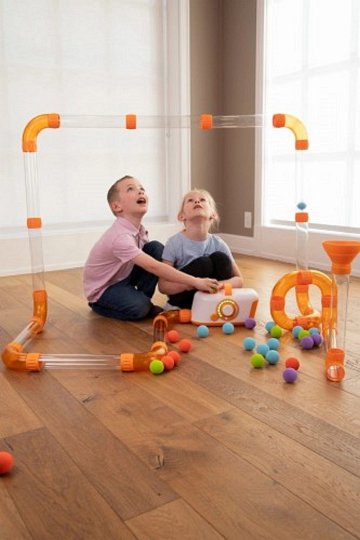Fat Brain Toy Zestaw Dodatkowych Rurek do Dmuchawy Piłek AirToobz