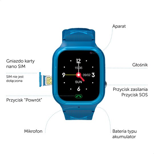 Zazu Fun Smartwatch dla Dzieci 08