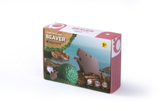 Halftoys Magnetyczny Składany Bóbr