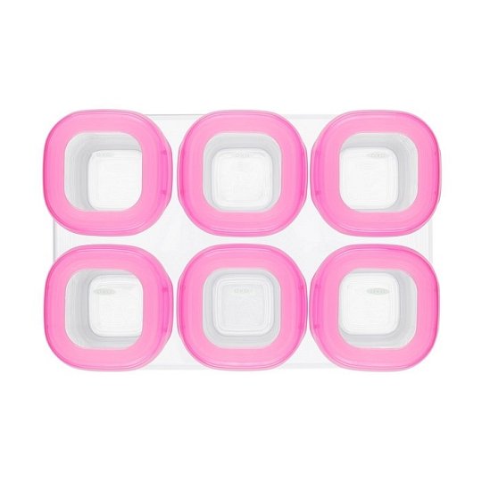 OXO Pojemniki do Zamrażania Żywności 6 szt. 60 ml