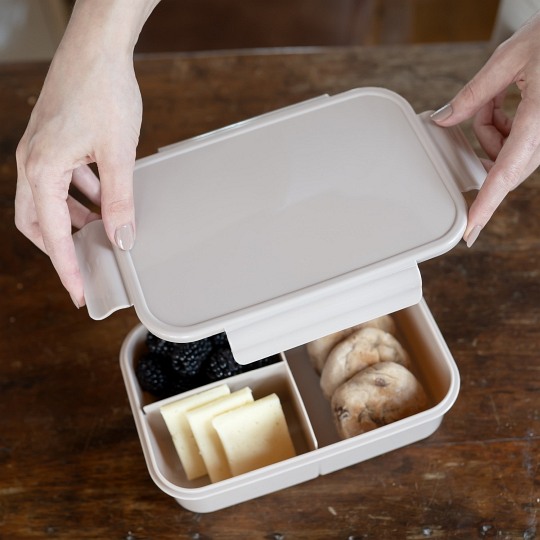 3 Sprouts Lunchbox Bento Taupe