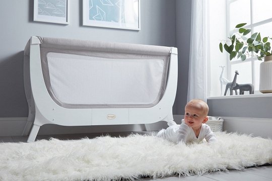 Shnuggle Zestaw do Powiększenia Łóżeczka Air Cot Kit Dove Grey