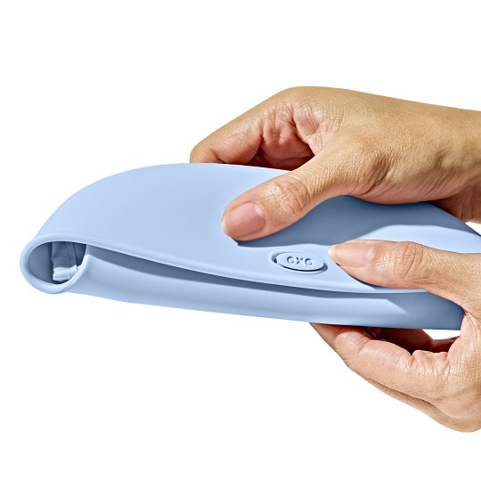 OXO Śliniak Silikonowy z Kieszonką Zwijany Dusk