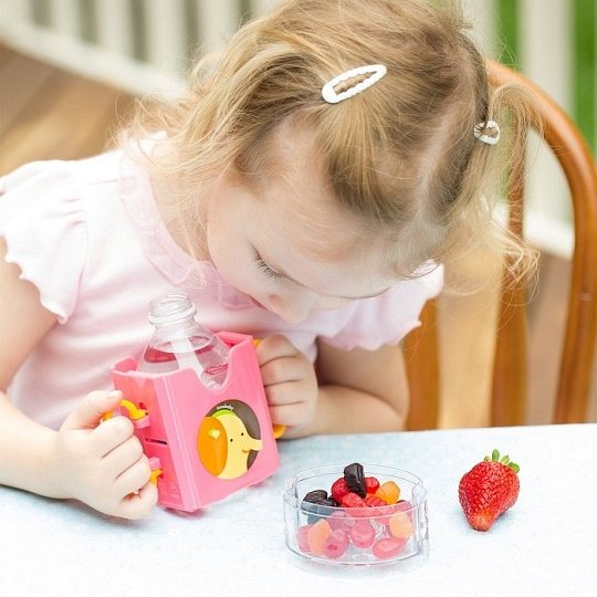 Innobaby Uchwyt na Sok w Kartoniku Pink