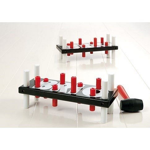 BRIO Drewniane Klocki z Młotkiem Czarne