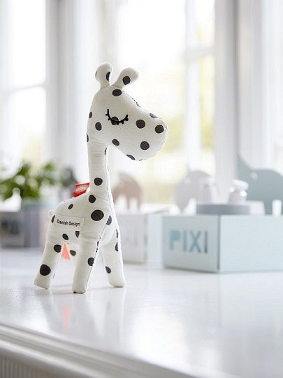 Done by Deer Grzechotka Żyrafa Raffi Gold Dots