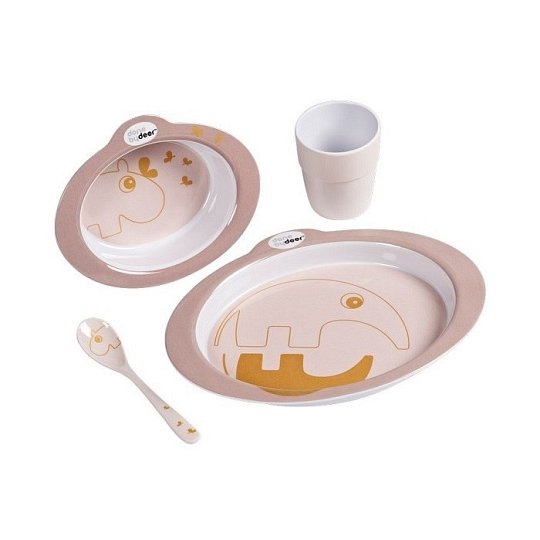 Done by Deer Contour Zestaw Obiadowy Powde