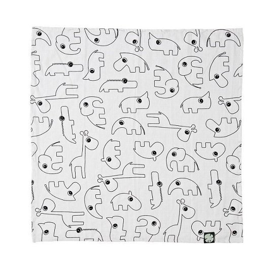 Done By Deer Tiny Tropics Otulacz 2szt.