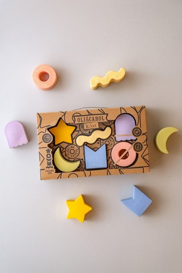 Oli & Carol X Kiko Klocki Geometryczne Geo6 6 szt.