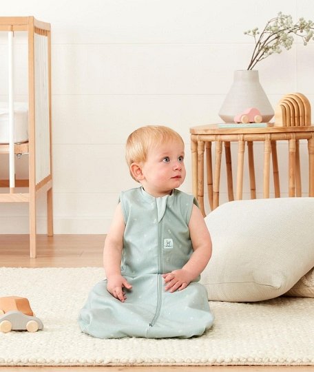 ergoPouch Śpiworek Jersey 3-12M 0.2TOG Sage