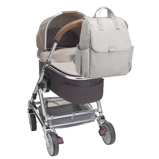 Babymel Torba Plecak Robyn Grey Eko Skóra