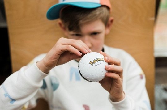 Ravensburger Puzzle 3D Kula Pokemon 54 el. CZarna