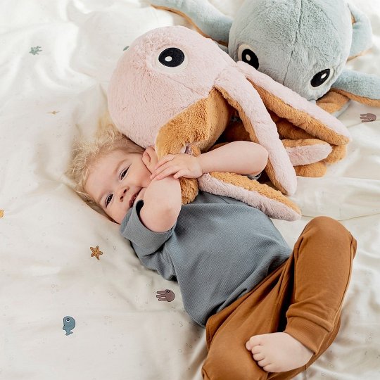 Done by Deer Sea Duża Przytulanka Meduza Jelly Powder 45 cm