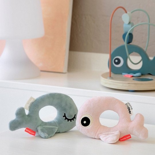 Done by Deer Grzechotka Ring Wally Blue