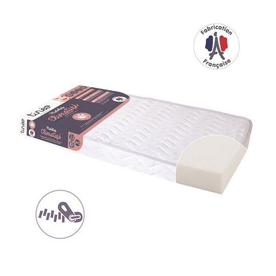 Tineo Materac Dla Niemowlaka Sezonowy Lato/Zima Climatisé 60x120