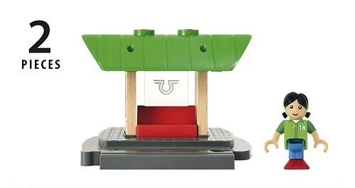 BRIO World Peron Kolejowy z Nagrywarką