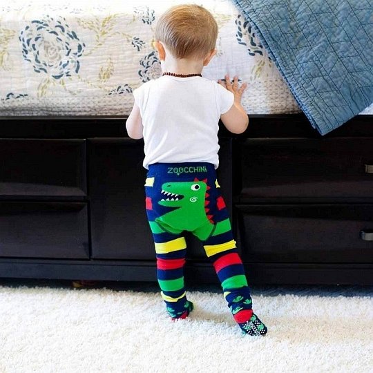 Zoocchini Legginsy i Skarpetki Dinozaur 6-12M