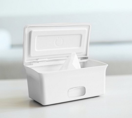 Ubbi Pojemnik na Mokre Chusteczki White