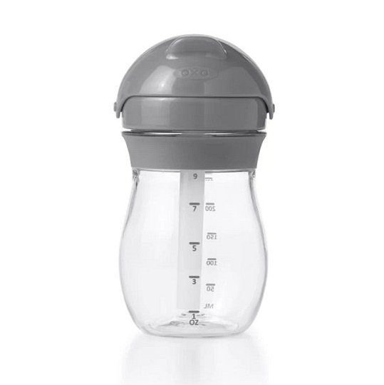 OXO Transitions Kubek ze Słomką 6m+ Grey