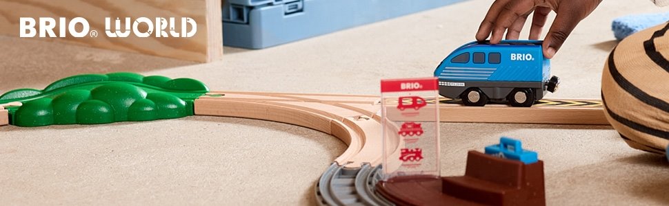 BRIO World Pociąg Pull Back do Kolejki Drewnianej