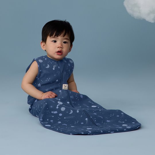 ergoPouch Śpiworek Jersey do Spania dla Dziecka 3-12M 1.0TOG Star