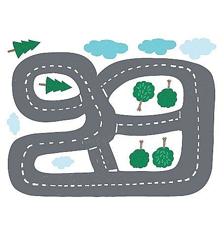 Wallies Naklejki Wokół Miasteczka