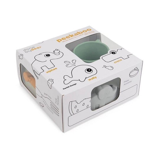 Done by Deer Peekaboo Zestaw Obiadowy Colour Mix