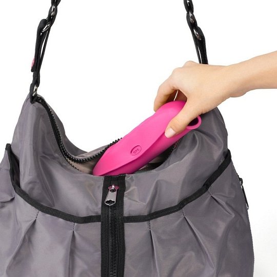 OXO Śliniak Zwijany Pink