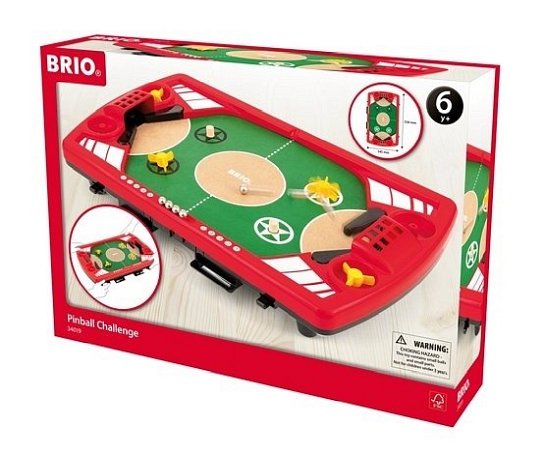 BRIO Gra Zręcznościowa Pinball Dwuosobowy