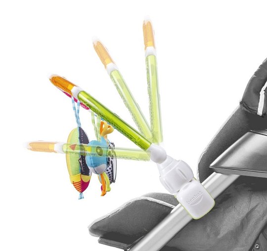 Benbat Łuk Pałąk z Zabawkami do Wózka Rainbow