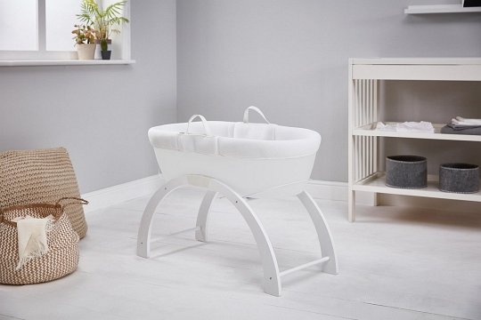 Shnuggle Kosz Mojżesza ze Stojakiem Dreami White