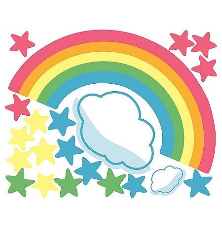 Wallies Naklejki Pokój Tęczy