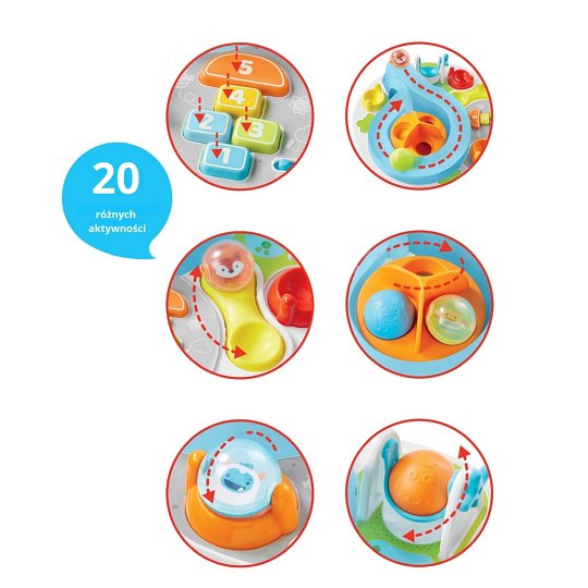 Skip Hop Stolik do Zabaw z Piłeczkami Let’s Roll Explore&More