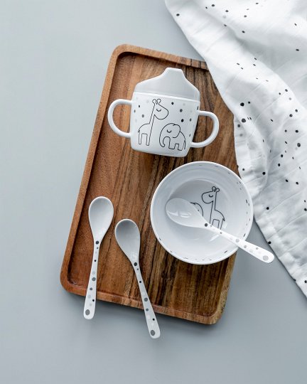 Done by Deer Dreamy Zestaw Łyżeczek Grey